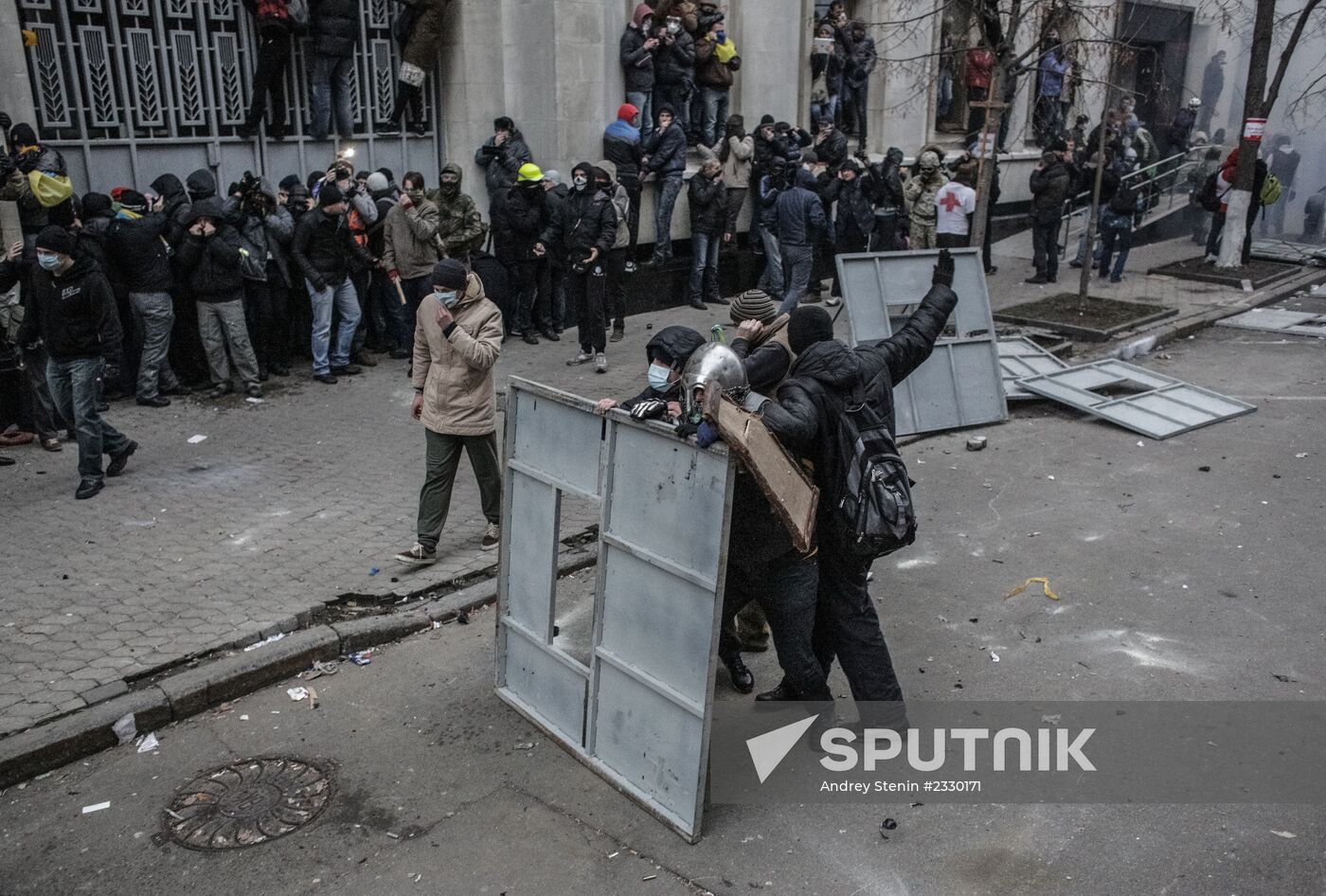 Rally to support EU integration in Kiev