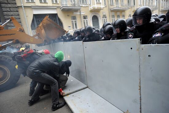 Rally to support EU integration in Kiev