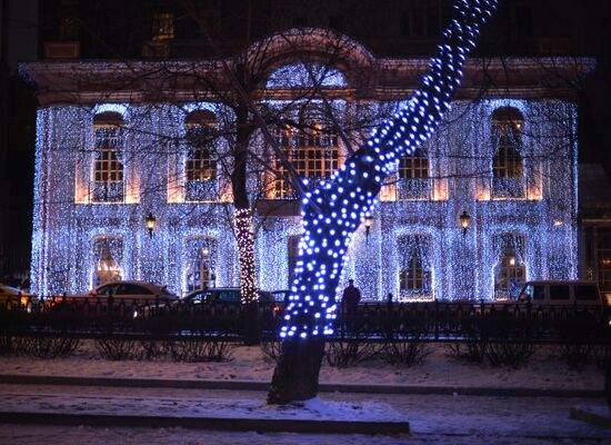 Illumination in Moscow