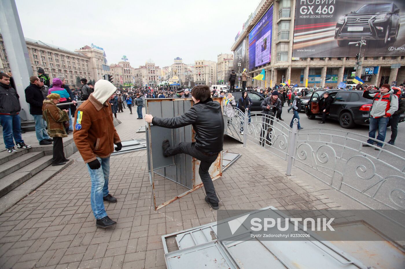 Rally to support EU integration in Kiev