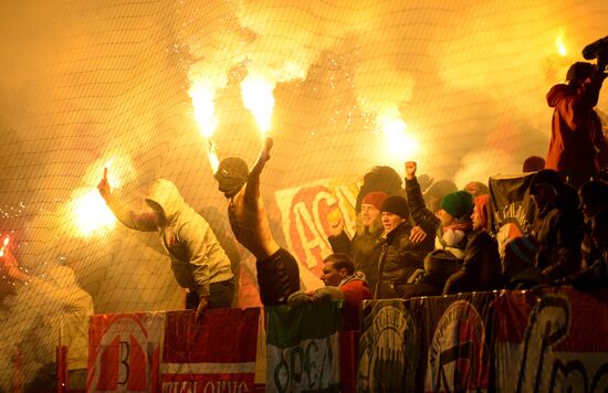Russian Football Premier League. Spartak Moscow vs. Volga