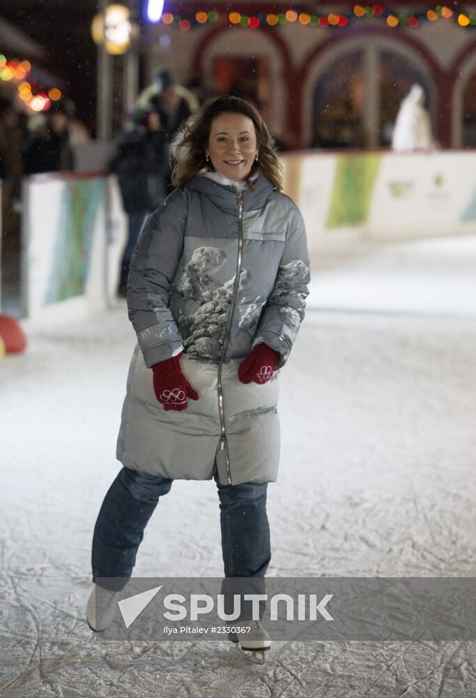 Christmas Fair opens on Red Square