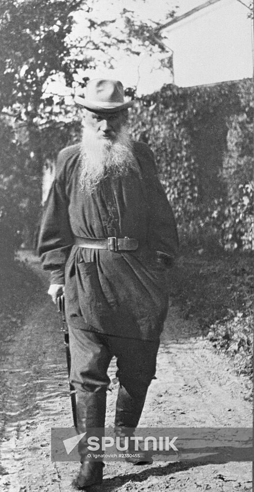 Writer Leo Tolstoy
