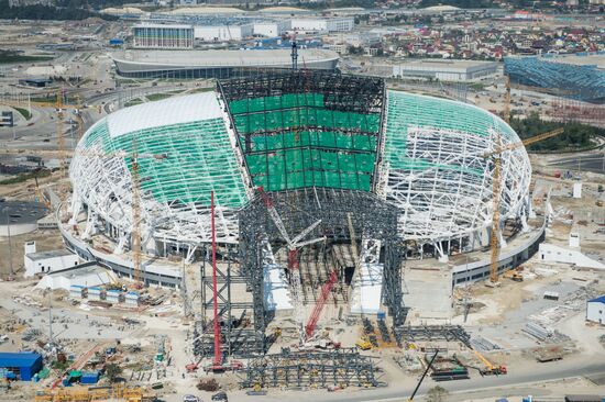 Bird's-eye view of Olympic Sochi