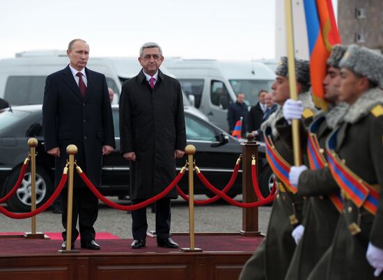 Vladimir Putin's state visit to Armenia