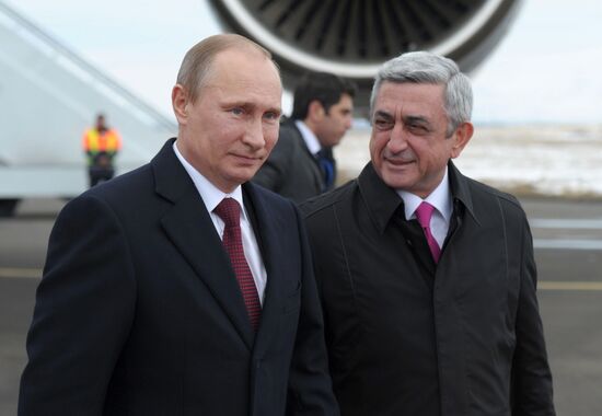 Vladimir Putin's state visit to Armenia