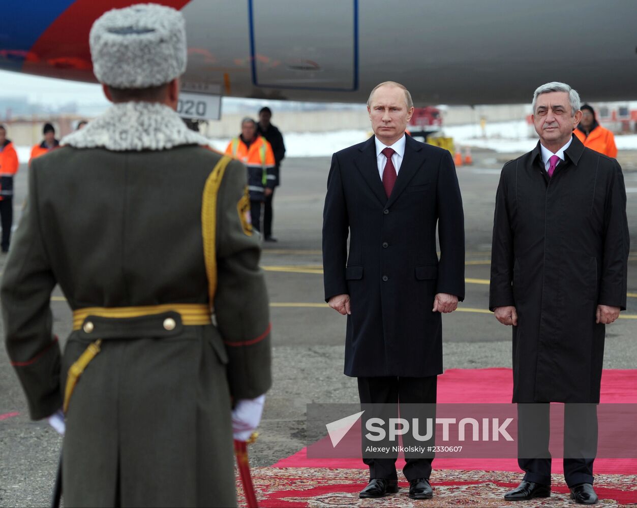 Vladimir Putin's state visit to Armenia