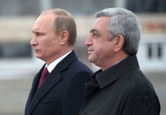 Vladimir Putin's state visit to Armenia