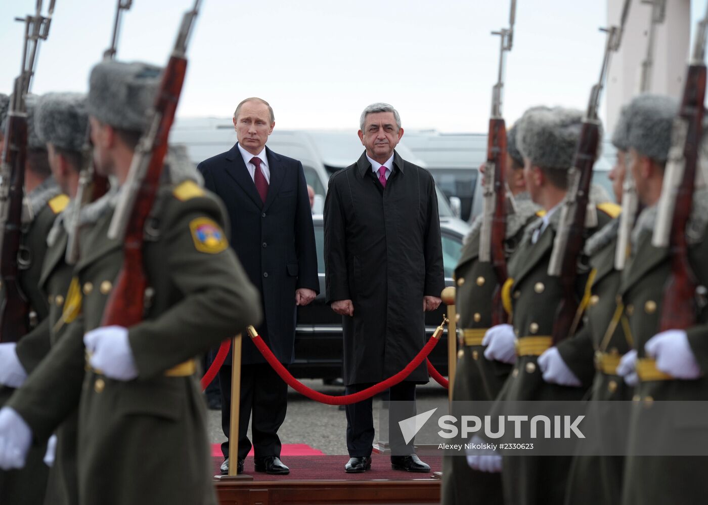 Vladimir Putin's state visit to Armenia