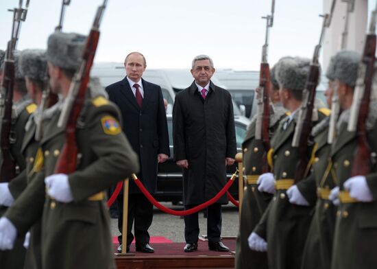 Vladimir Putin's state visit to Armenia