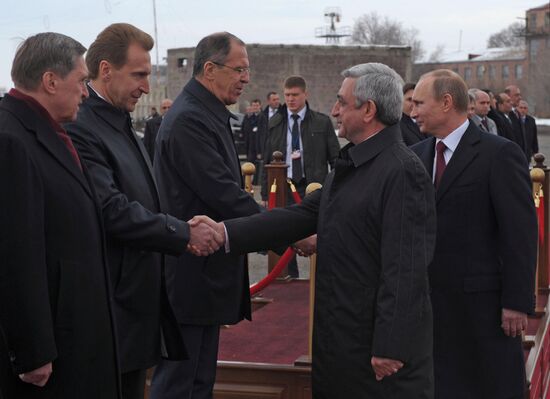 Vladimir Putin's state visit to Armenia