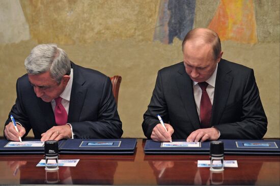 Vladimir Putin's state visit to Armenia