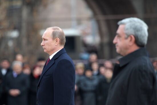 Vladimir Putin's state visit to Armenia