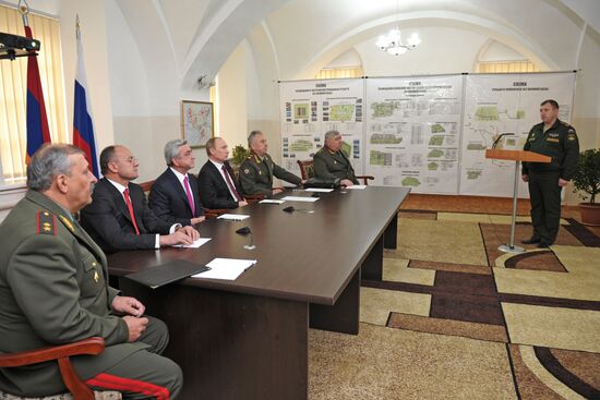 Vladimir Putin's state visit to Armenia