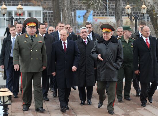 Vladimir Putin's state visit to Armenia