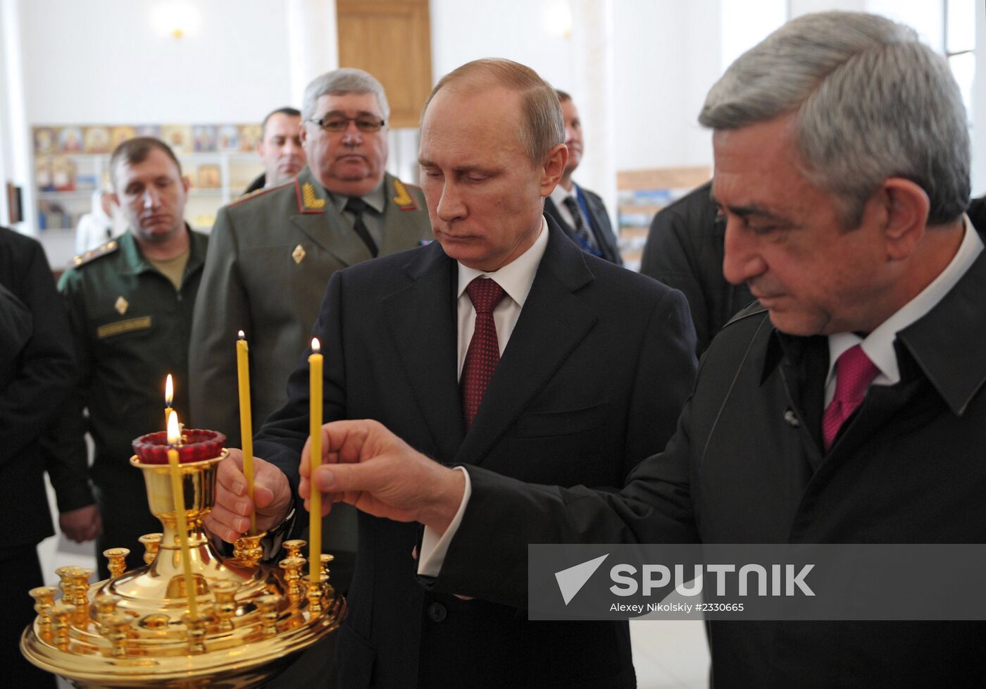 Vladimir Putin's state visit to Armenia