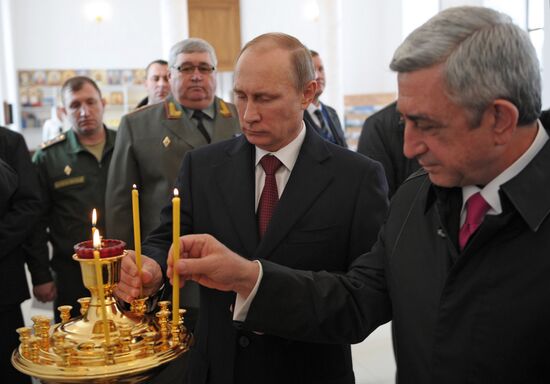 Vladimir Putin's state visit to Armenia