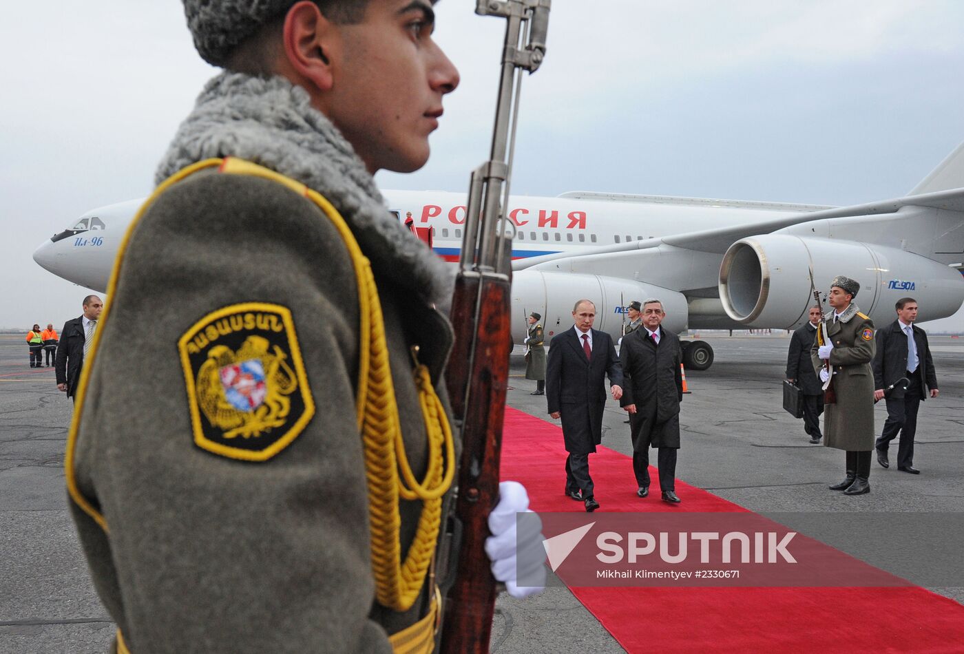 Vladimir Putin's state visit to Armenia