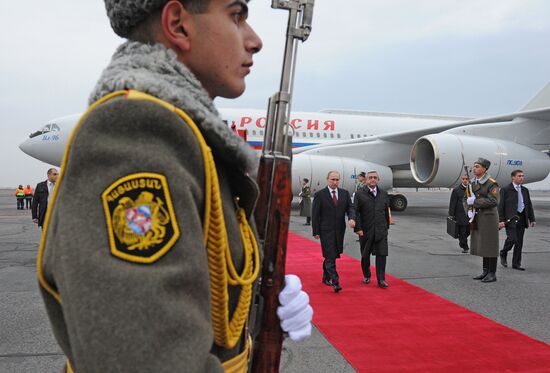 Vladimir Putin's state visit to Armenia