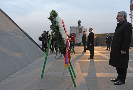 Vladimir Putin's state visit to Armenia