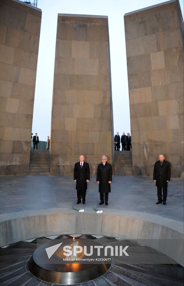 Vladimir Putin's state visit to Armenia