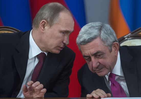 Vladimir Putin's state visit to Armenia