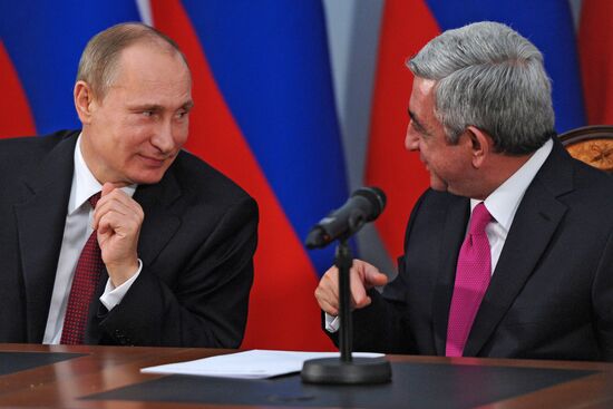 Vladimir Putin's state visit to Armenia