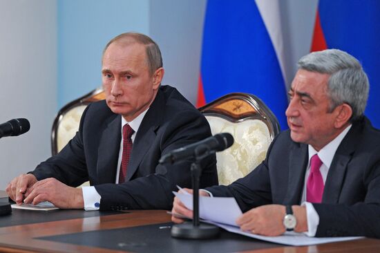 Vladimir Putin's state visit to Armenia