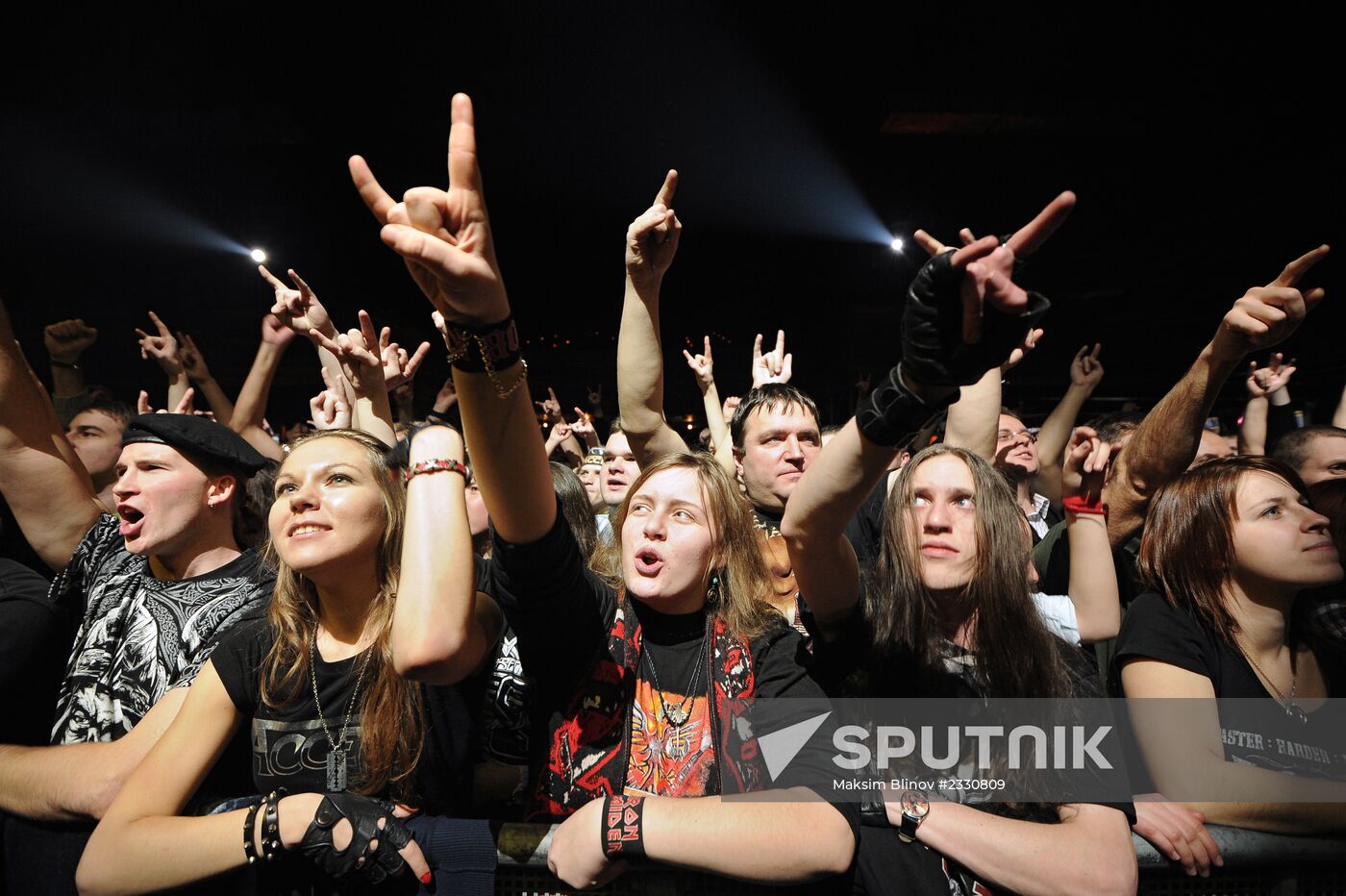 Concert of German band Accept
