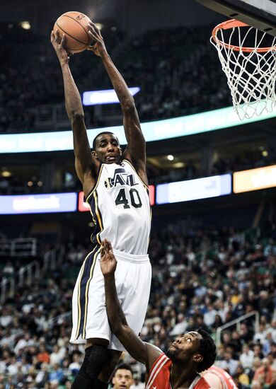 NBA Basketball. Utah Jazz vs. Houston Rockets