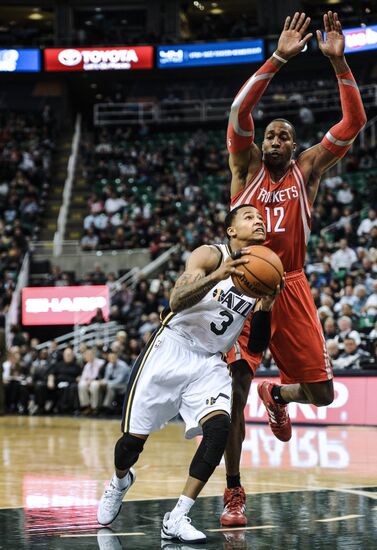 NBA Basketball. Utah Jazz vs. Houston Rockets