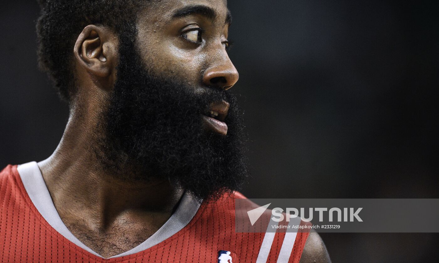 NBA Basketball. Utah Jazz vs. Houston Rockets