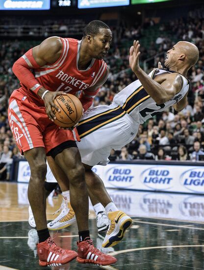 NBA Basketball. Utah Jazz vs. Houston Rockets