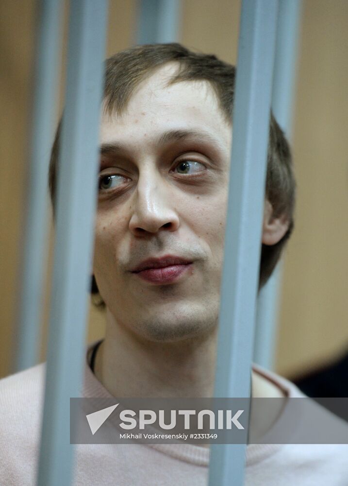 Sentence pronouncement at hearings on Sergei Filin attack case