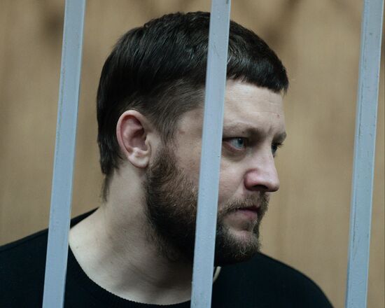 Sentence pronouncement at hearings on Sergei Filin attack case