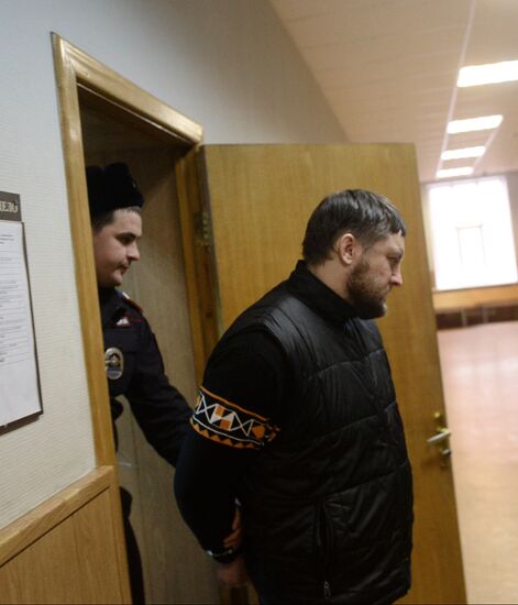Sentence pronouncement at hearings on Sergei Filin attack case
