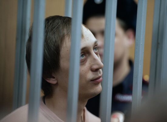 Sentence pronouncement at hearings on Sergei Filin attack case