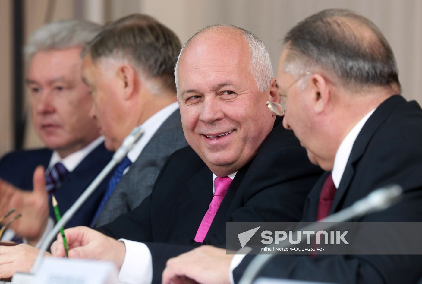 Vladimir Putin visits Moscow State University law department