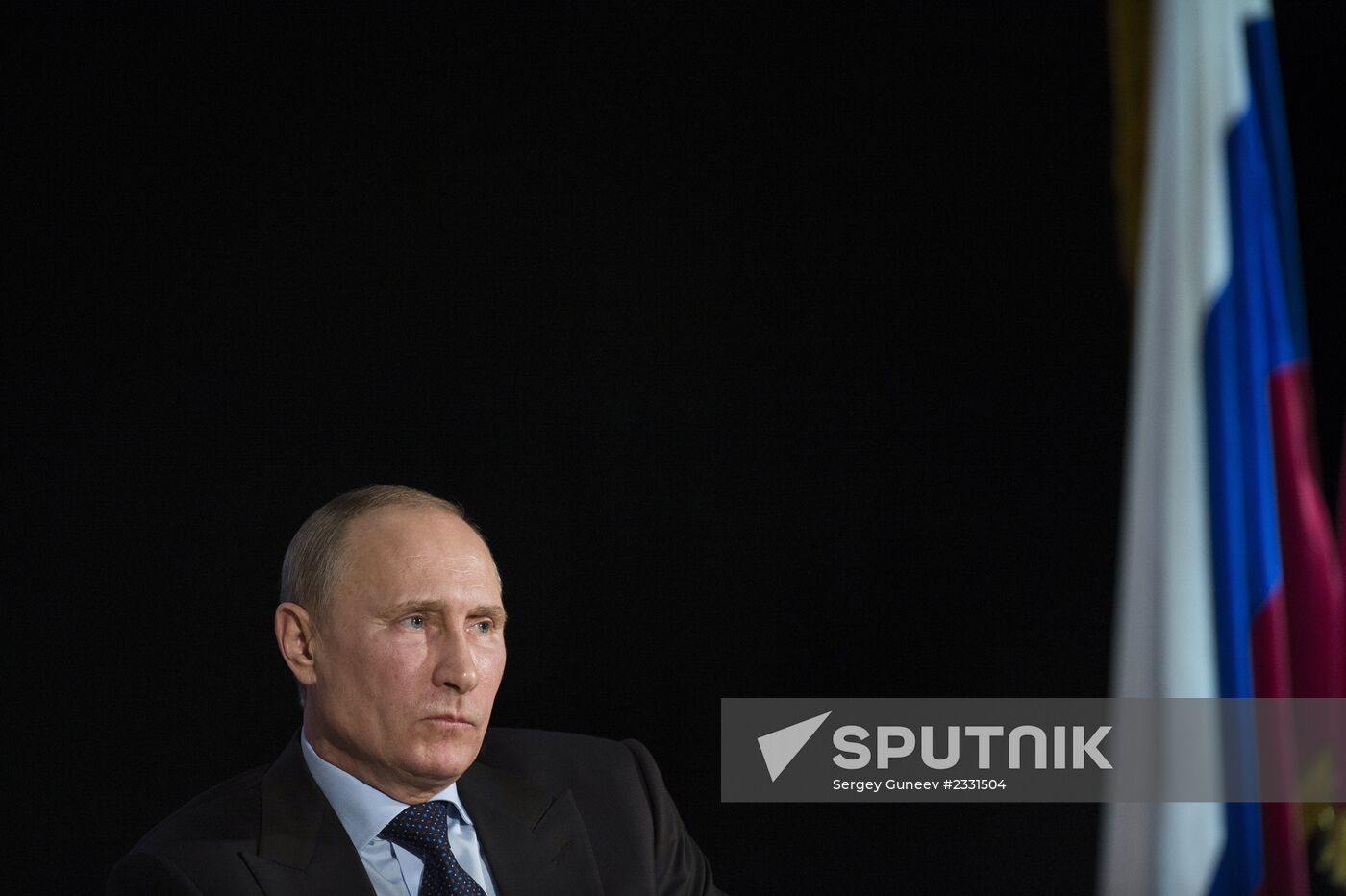 Vladimir Putin visits Moscow State University law department