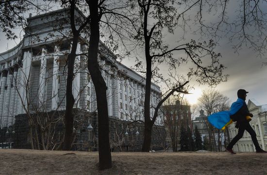 EU supporters' actions on Independence Square in Kiev