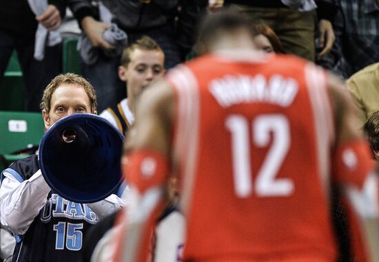 NBA Basketball. Utah Jazz vs. Houston Rockets