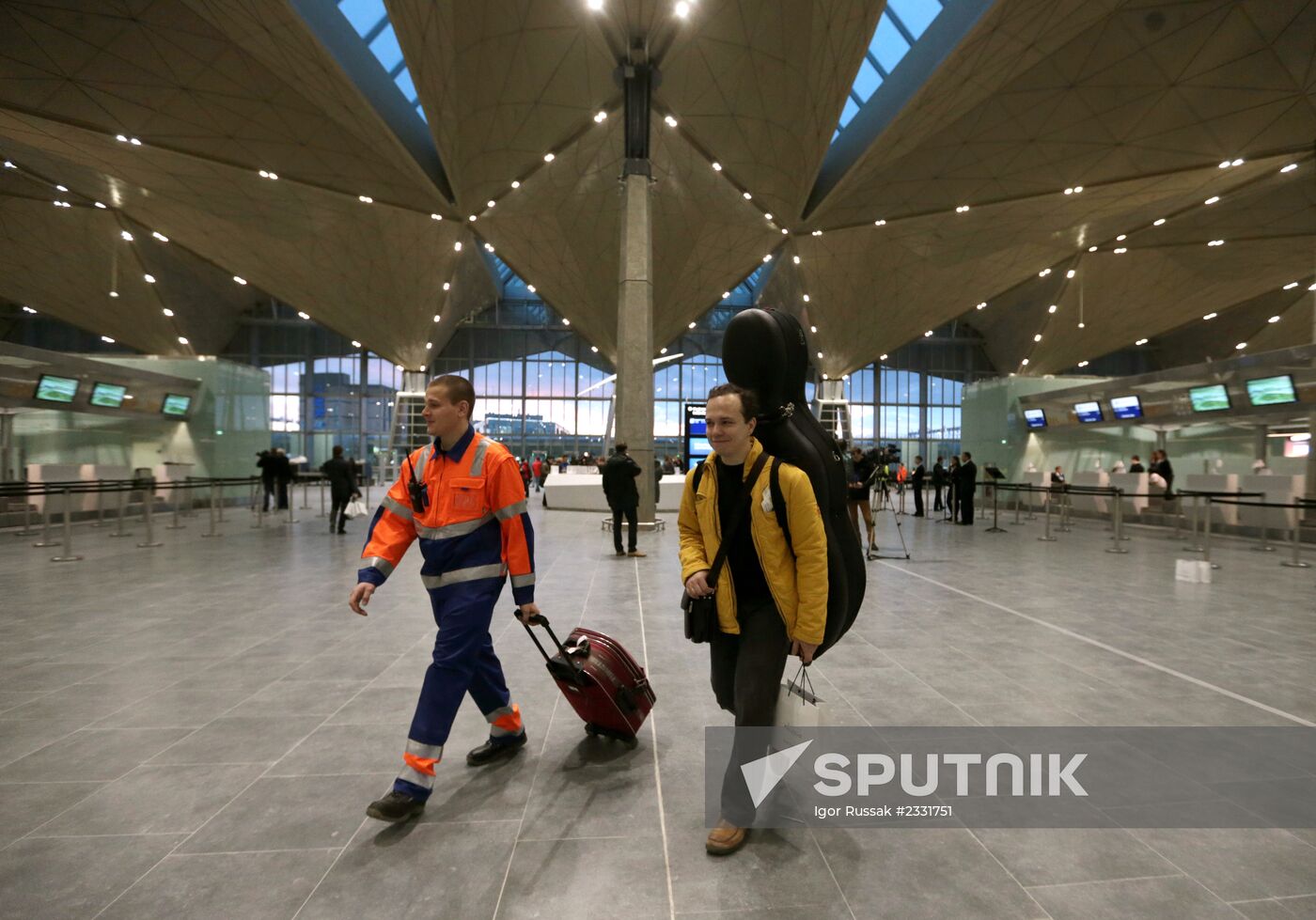 New terminal of Pulkovo airport opened