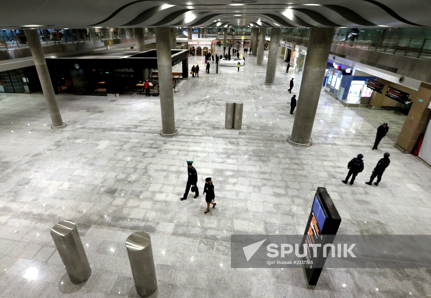 New terminal of Pulkovo airport opened