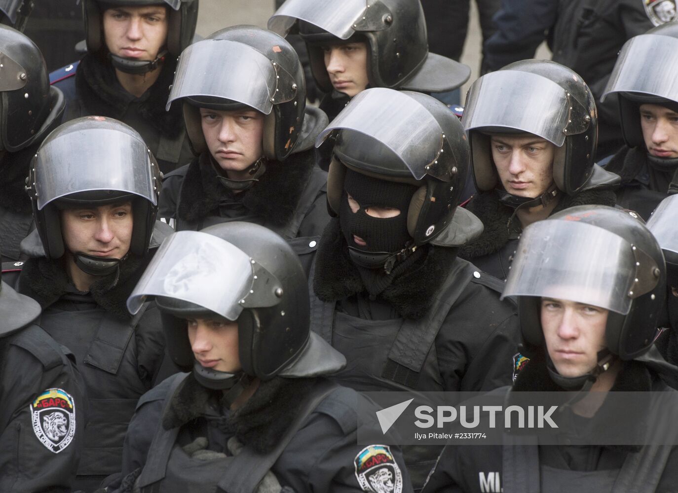 EU integration supporters rally in Kiev