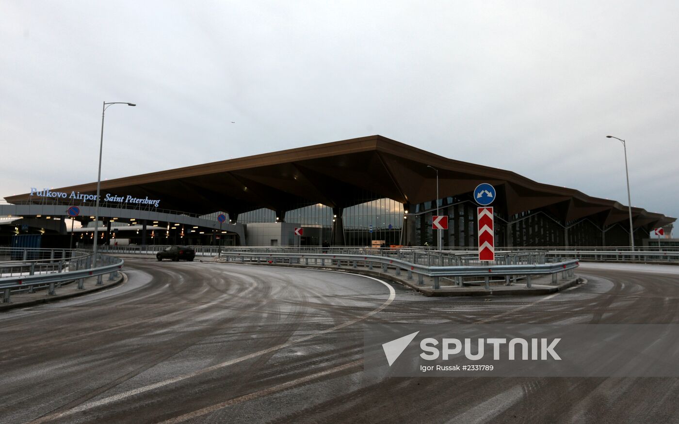 New terminal of Pulkovo airport opened