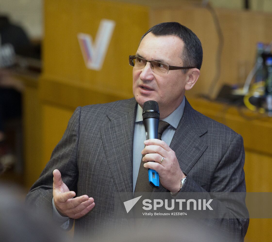 Popular Front movement holds forum "For Russia"