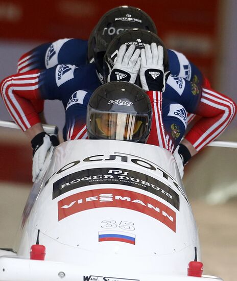 2013-14 FIBT Skeleton & Bobsled World Cup 1. Four-man event
