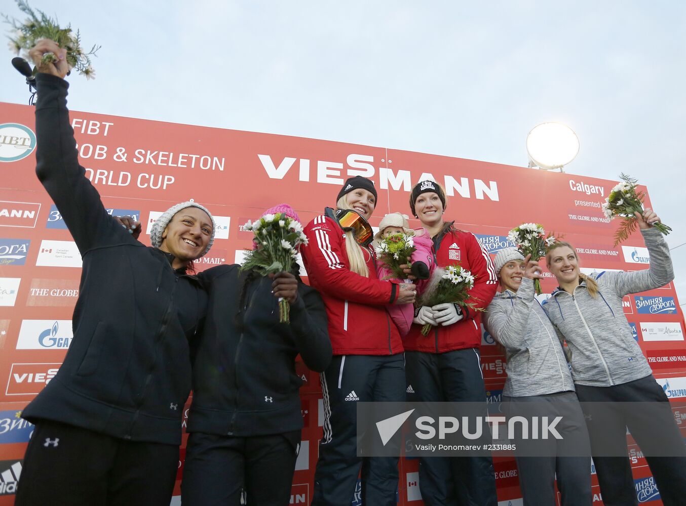 2013-14 FIBT Skeleton & Bobsled World Cup 1. Two-woman event