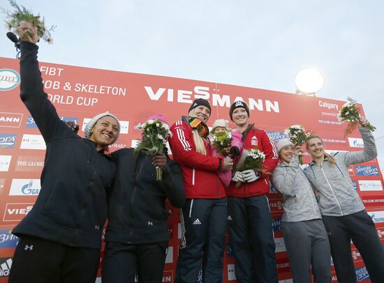 2013-14 FIBT Skeleton & Bobsled World Cup 1. Two-woman event