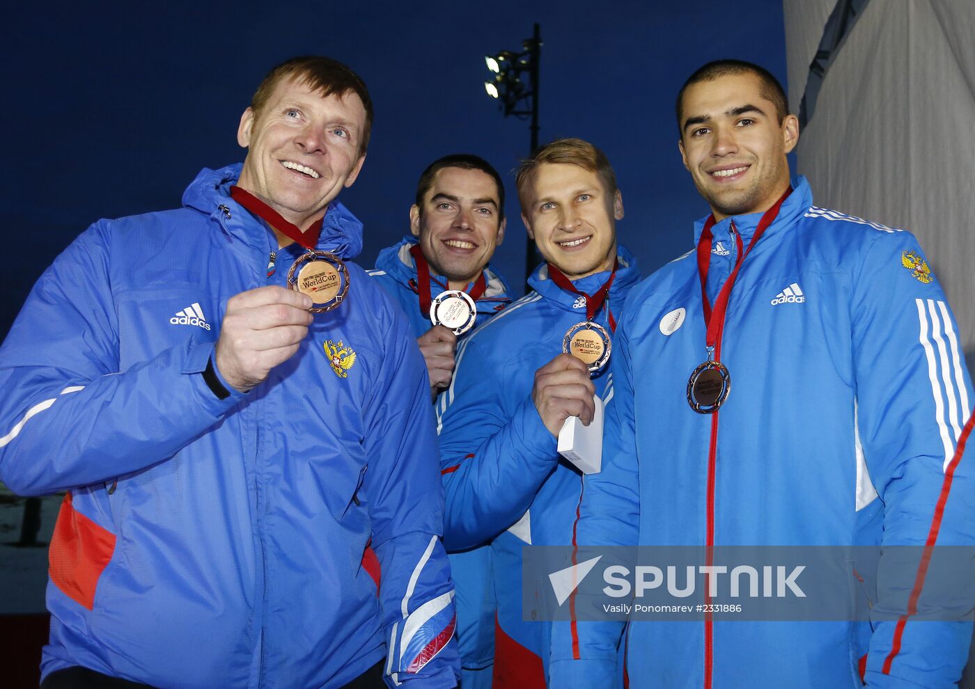 2013-14 FIBT Skeleton & Bobsled World Cup 1. Four-man event